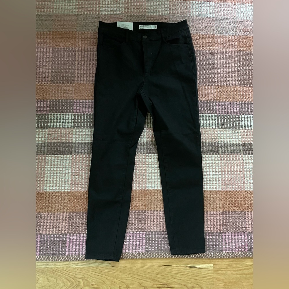 Sz 7 & 5 Garage Florence Indigo Retro High Waist Jegging (short/petite) Skinny